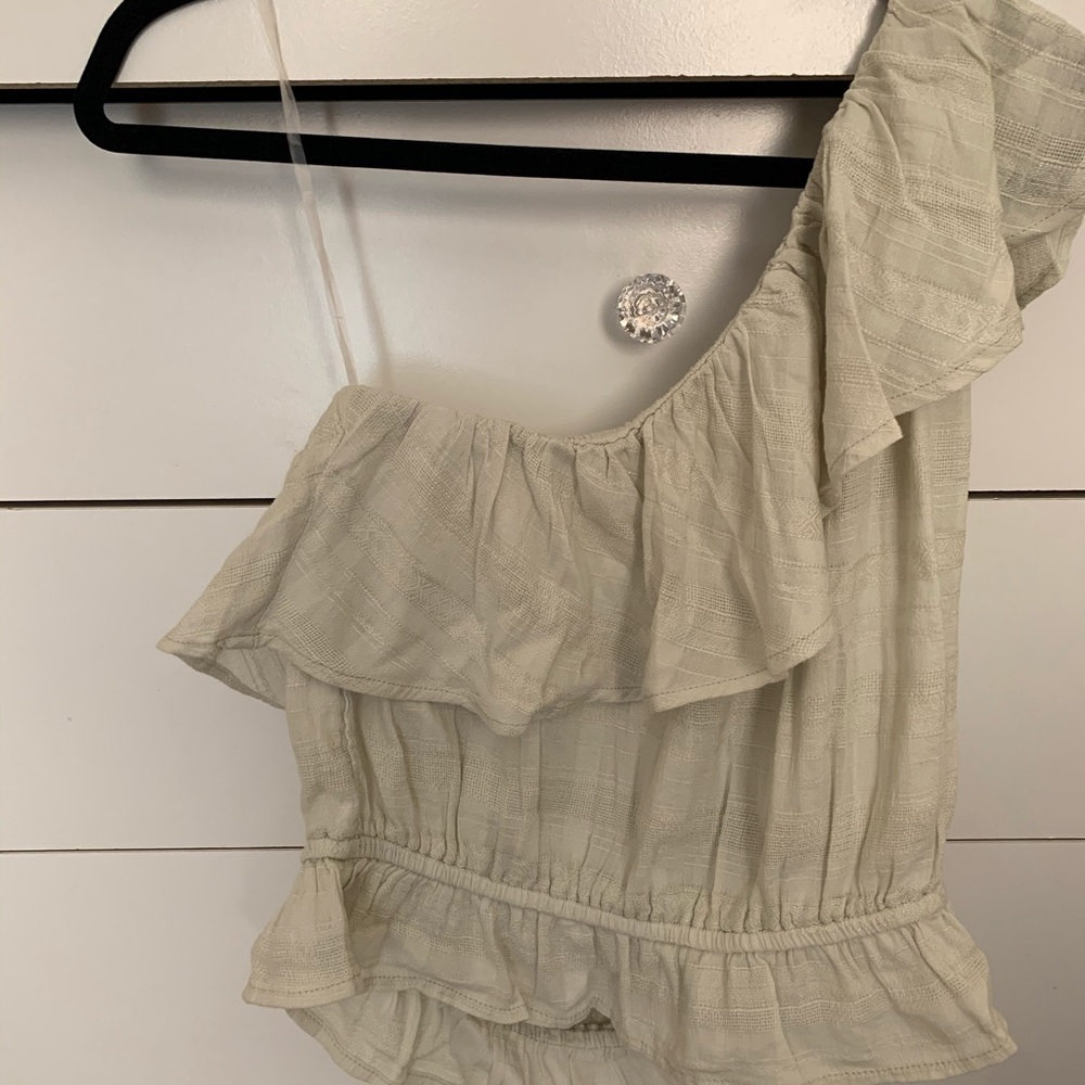 Women’s one shoulder tank top